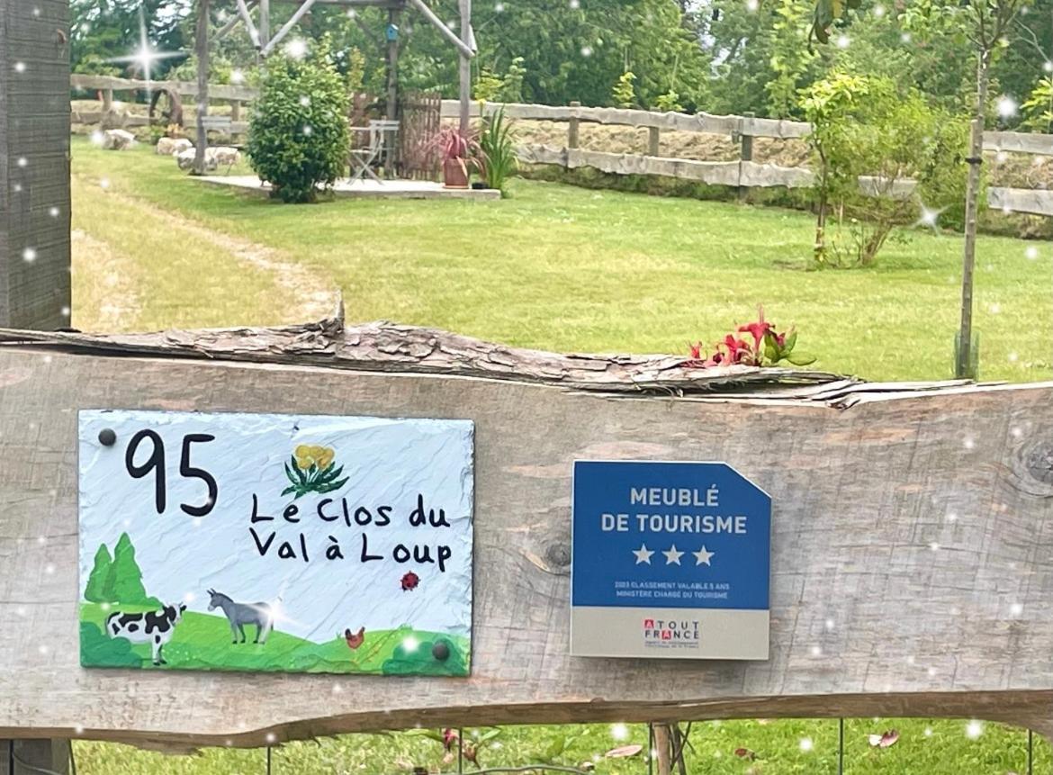 Le Clos Du Val A Loup Benarville Bagian luar foto