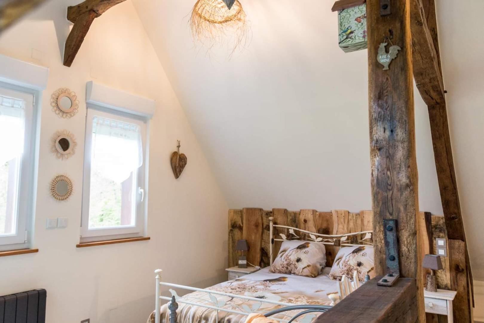 Le Clos Du Val A Loup Benarville Bagian luar foto